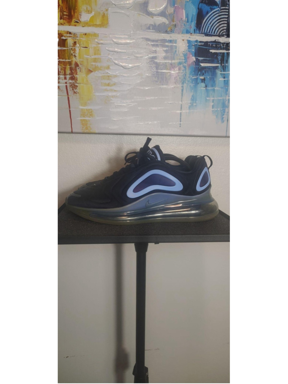 Nike Air Max 720 Shoes Mens Size 12 Blue Running Athletic Sneakers AO2924-402